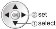 PANASONIC Viera TX-L37D28BWA - Network settings for the Wireless LAN connection - 2