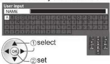 PANASONIC Viera TX-L37D28BWA - ② Enter your name, house number, and postcode, in that order - 3