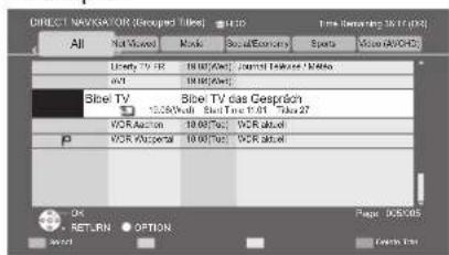 PANASONIC Viera TX-L37D28BWA - ■Control the DIGA Recorder - 1