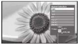 PANASONIC Viera TX-L37D28BWA - If you would like to change the aspect ratio manually - 2