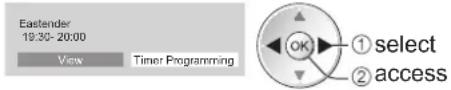 PANASONIC Viera TX-L37D28BWA - Timer Programming (freesat or DVB mode) - 7