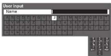 PANASONIC Viera TX-L37D28BWA - ■Enter characters by free input menu - 1