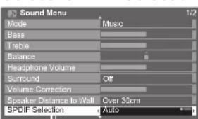 PANASONIC Viera TX-L37D28BWA - Sound Settings (for video contents) - 9