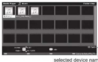 PANASONIC Viera TX-L37D28BWA - Music mode - 4