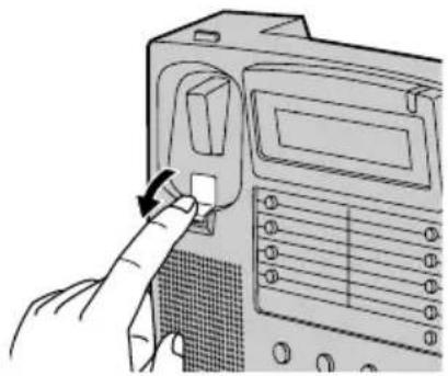 PANASONIC KX-TS85E - Selecting the Ringer Tone (5 Types) - 5