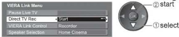 PANASONIC Viera TX-L32X10B - Direct TV Rec - 3