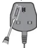 PANASONIC Viera TX-L32X10B - IMPORTANT: THE MOULDED MAINS PLUG - 1