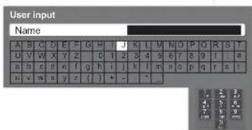 PANASONIC Viera TX-L32X10B - ■User input - 3
