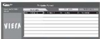 PANASONIC Viera TX-L32X10B - No programmes shown on TV Guide - 1