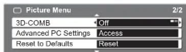 PANASONIC Viera TX-L32X10B - VIERA Main Menu - 2