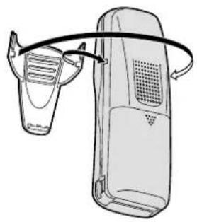 PANASONIC KX-TCD715GM - Trageclip anbringen - 1