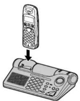 PANASONIC KX-TCD715GM - Aufladen der Akkus - 2