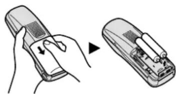 PANASONIC KX-TCD715GM - Akkus austauschen - 1