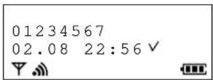 PANASONIC KX-TCD715GM - Bedeutung des "√-Symbols": - 1