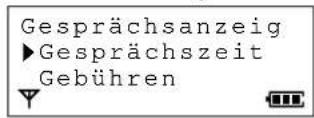 PANASONIC KX-TCD715GM - Display-Modus für Gespräche auswählen - 1