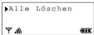 PANASONIC KX-TCD715GM - Alle Einträge aus der Anrufliste löschen - 1