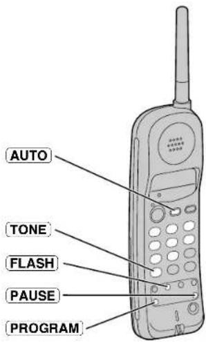 AUTO TONE FLASH PAUSE PROGRAM