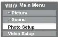 PANASONIC Viera TX-L22X20B - Photo Setup - 3