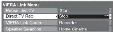 PANASONIC Viera TX-L22X20B - ■To stop recording - 1