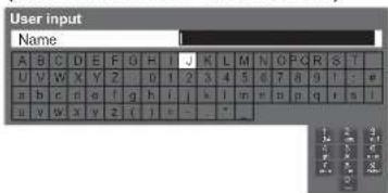 PANASONIC Viera TX-L22X20B - ■User input - 3