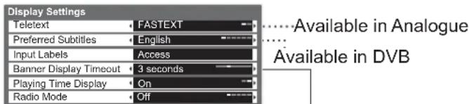 PANASONIC Viera TX-L22X20B - How to Use Menu Functions - 10