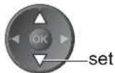 PANASONIC Viera TX-L22X20B - ③ Set the channel, date and time (repeat the operations as below) - 3