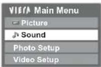 PANASONIC Viera TX-L22X20B - Audio output settings - 3