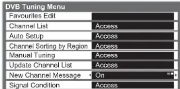 PANASONIC Viera TX-L22X20B - How to Use Menu Functions - 7