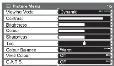PANASONIC Viera TX-L22X20B - VIERA Main Menu - 1