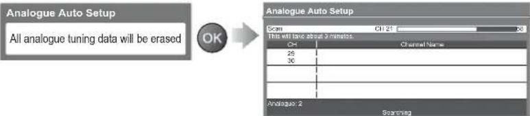PANASONIC Viera TX-L22X20B - Analogue channels - 2