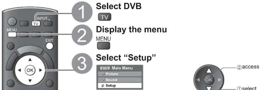 PANASONIC Viera TX-L22X20B - Insert the CI module (optional) - 1