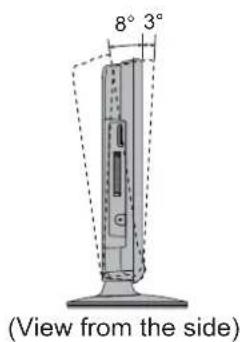 PANASONIC Viera TX-L22X20B - Adjust the panel to your desired angle - 2