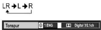 PANASONIC DMR-EH54 - Wechseln des Audio-Kanals - 1