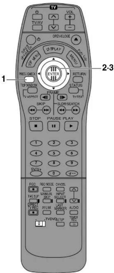 TV VOL + - TWAV OPENCLOSE DISPLAY MENU 3 1 2-3 PROC CHECK RETURN TOP WINDOW STATUS FRAME TV ASPECT TV TEXT SKIP SLOW/SEARCH STOP PAUSE PLAY 1 2 3 4 5 6 7 8 9 SWV+ 0 7- REC REC MODE CANCEL TIME SUP MANUAL INPUT SKIP SELECT DIRECT LAST TV REC MARKER AUDIO TV DVD/UP TIMER REC U