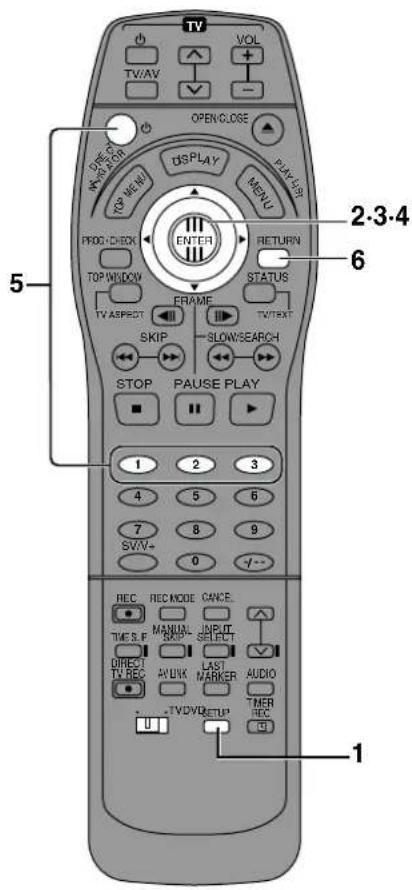 TV VOL TV:AV OPEN:CLOSE DO NOT DISPLAY DISPLAY MENU PROG:CHECK ENTER RETURN 6 TOP WINDOW STATUS FRAME TV ASPECT TVTEXT SKIP SLOWSEARCH STOP PAUSE PLAY 1 2 3 4 5 6 7 8 9 SWIV- 0 REC REC MODE CANCE. TIME SLIP MANUAL INPUT DIRECT SELECT TV REC AUUM LAST TVDVD SETUP AUDIO TIMER REC U