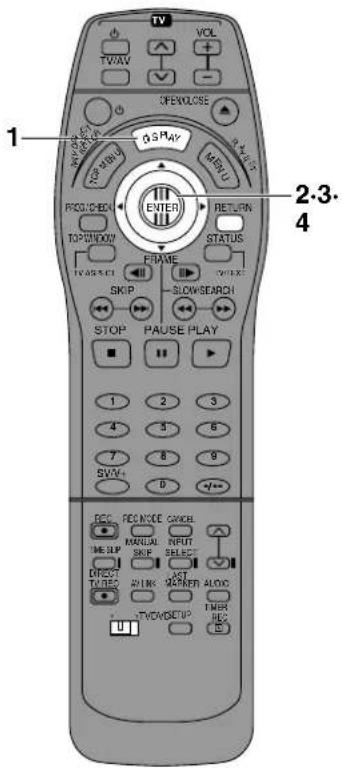 TV TV/VAV VOL + - OPEN/CLOSE 1 DISPLAY 2-3- MERCIAL PICO/CHECK RETURN TOP/CONTINUM STATUS FEATURE TWO/SEE SKIP SLOW/SEARCH STOP PAUSE PLAY 1 2 3 4 5 6 7 8 9 SWV+ D √+ REC PICO MODE CANCEL MANUAL INPUT SELECT DIRECTOR VST TIME CENTER AUDIO TWD/RESET U FIRE REC B