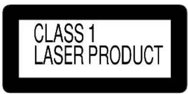 CLASS 1 LASER PRODUCT