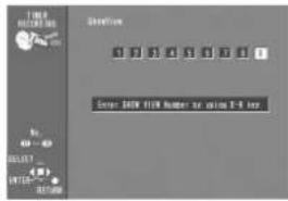 SETT Current SETT SETT Number for setting 0-8 key