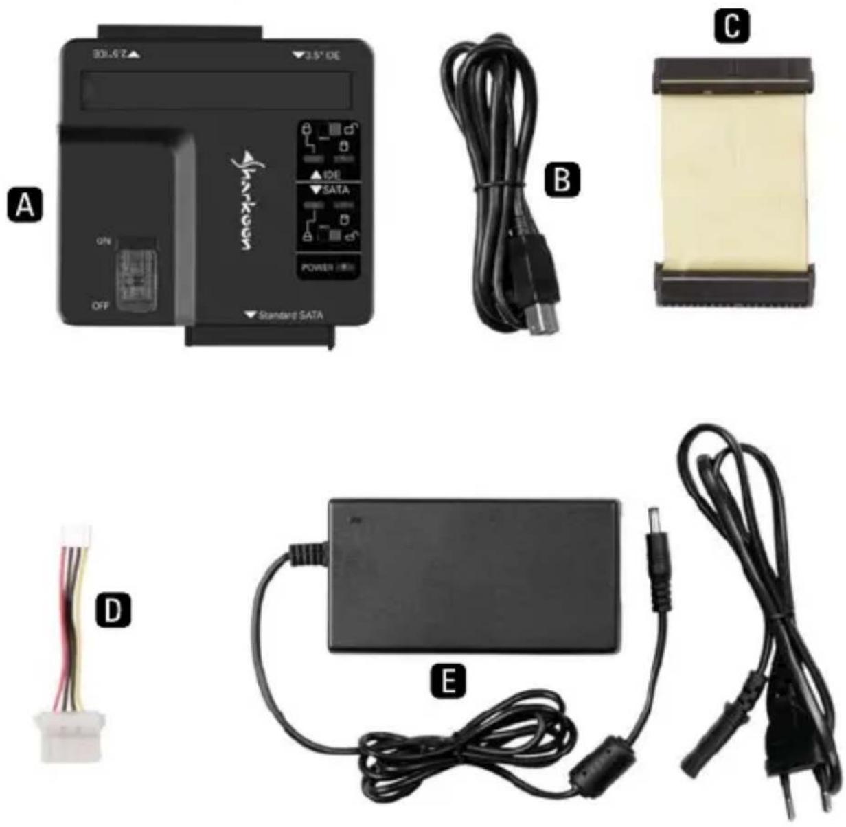 Sharkoon DriveLink Combo USB 3.0 V2 - Teile und Zubehör - 1