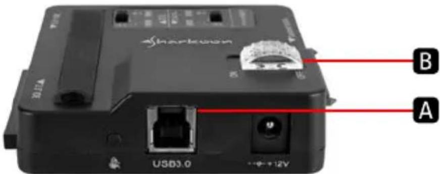 Sharkoon DriveLink Combo USB 3.0 V2 - Das Gerät im Überblick - 5