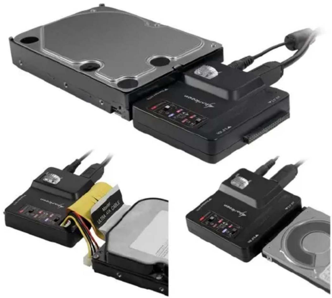 Sharkoon DriveLink Combo USB 3.0 V2 - Eigenschaften - 1