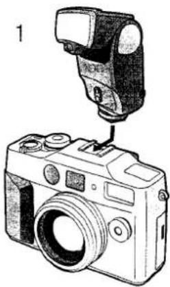 PANASONIC Lumix DMC-LC5E - Utilisation du flash externe - 2