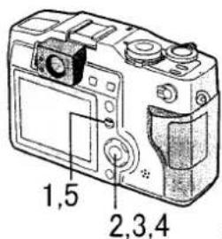 1,5 2,3,4