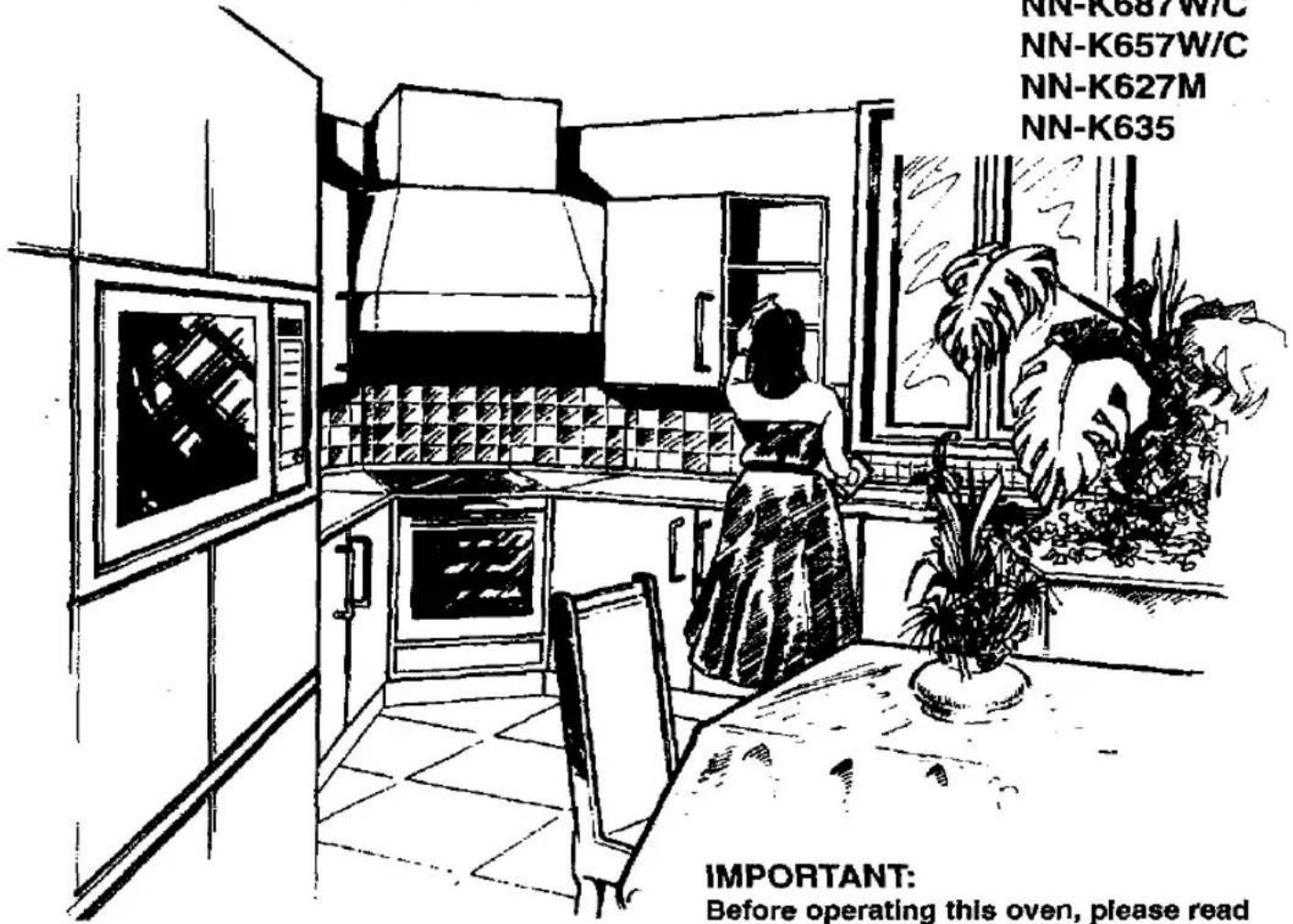 PANASONIC NN-K627M - Microwave & Grill Oven - 1