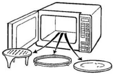 PANASONIC NN-K358 - DO NOT OPERATE THE OVEN EMPTY EXCEPT WHEN USING THE GRILL TO BURN OFF OIL. - 1