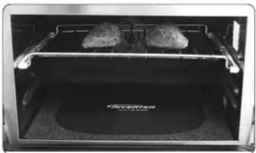 PANASONIC Inverter NN-CF771 - Grill/Turbo-Backbetrieb - 1