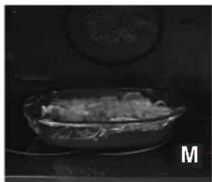 PANASONIC NN-CF853W - Chilled meal 200 g - 1000 g - 1