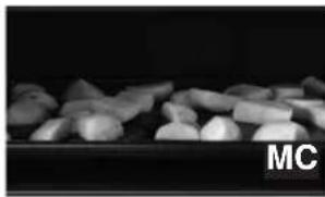 PANASONIC NN-CF853W - Roast potatoes 200 g - 800 g - 1