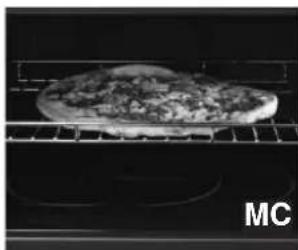 PANASONIC NN-CF853W - Chilled pizza 100 g - 450 g - 1