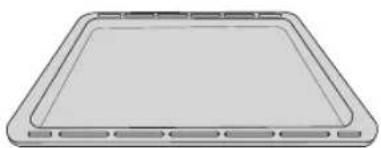 PANASONIC NN-CF853W - Enamel shelf - 1